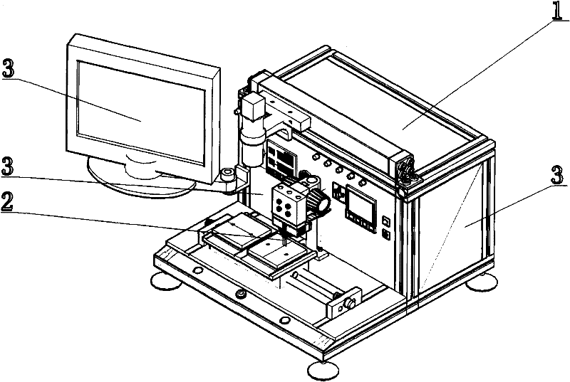 Pulse hot pressing welding machine