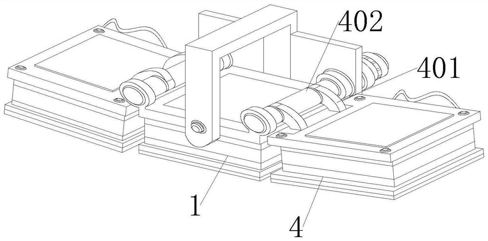 Combined angle-adjustable projection lamp structure