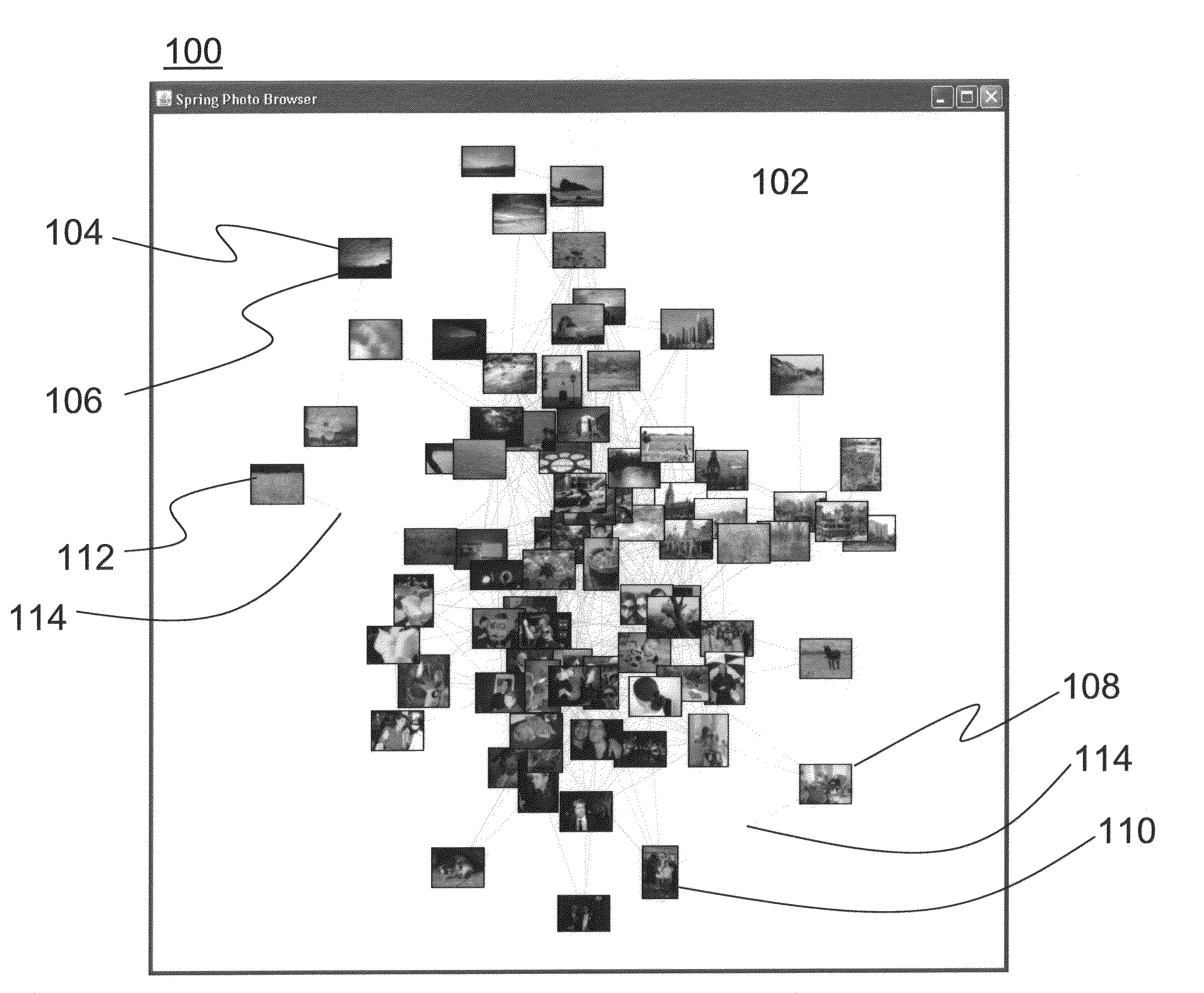 Systems and methods for organizing files in a graph-based layout