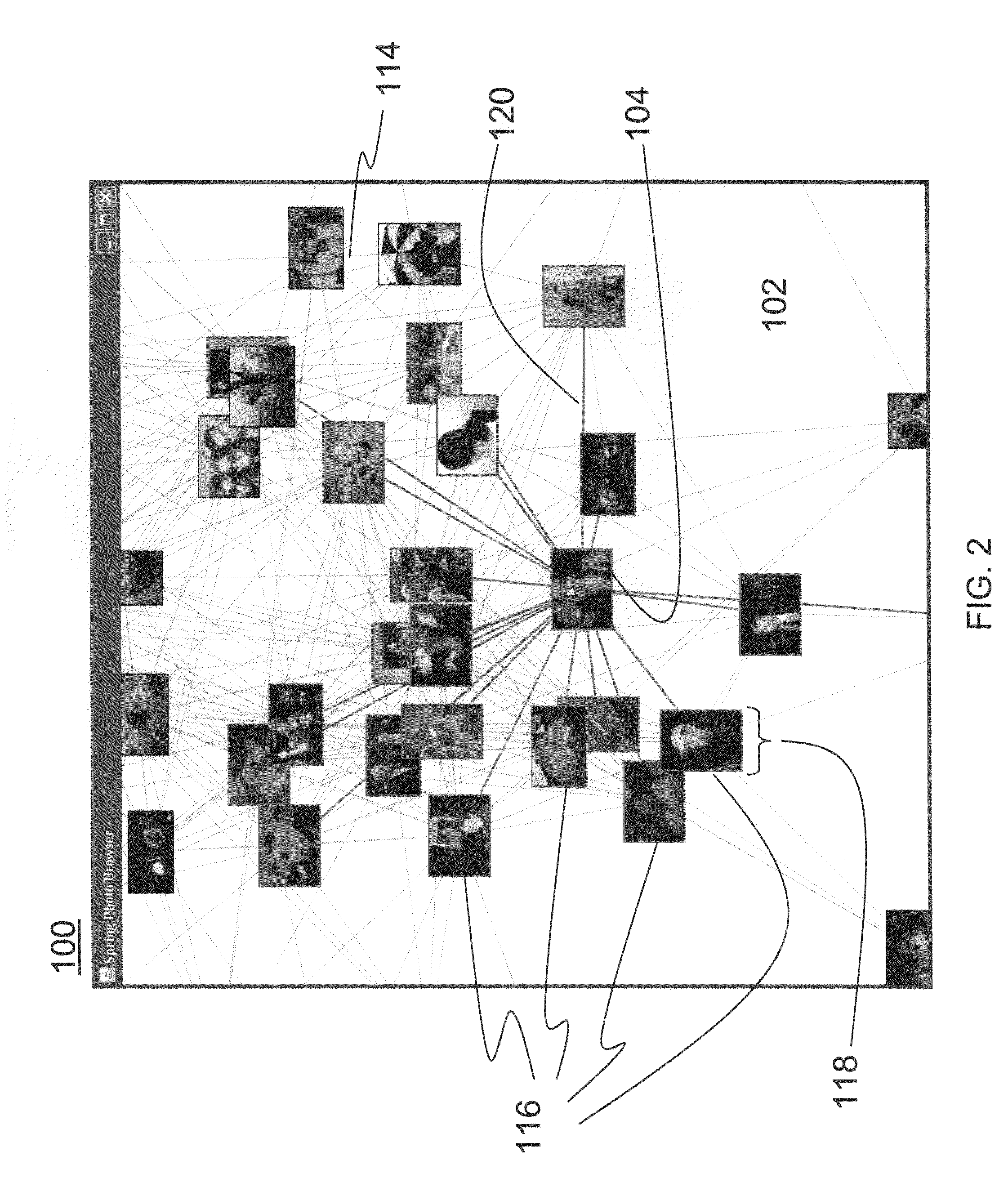 Systems and methods for organizing files in a graph-based layout