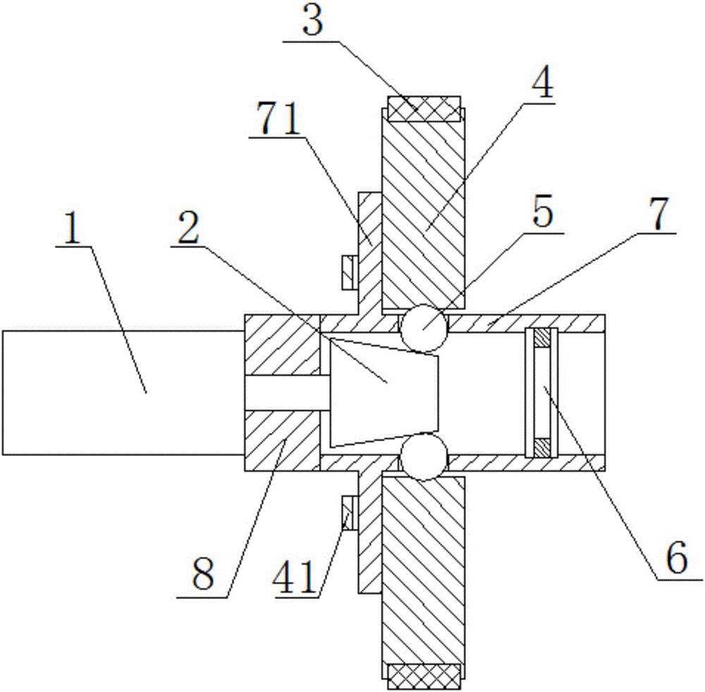 Anti-deformation steel tube clamp
