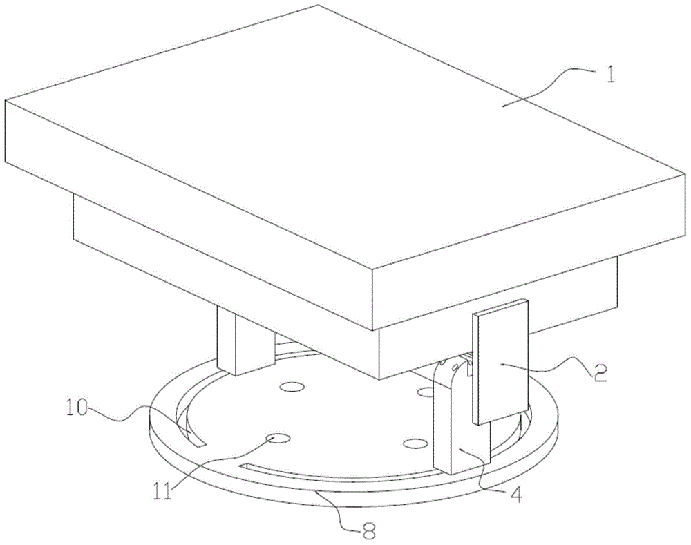 LED projection lamp and bracket thereof