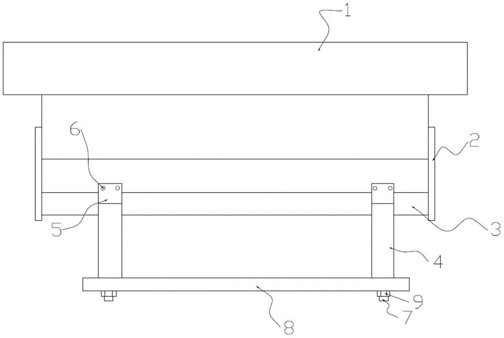 LED projection lamp and bracket thereof