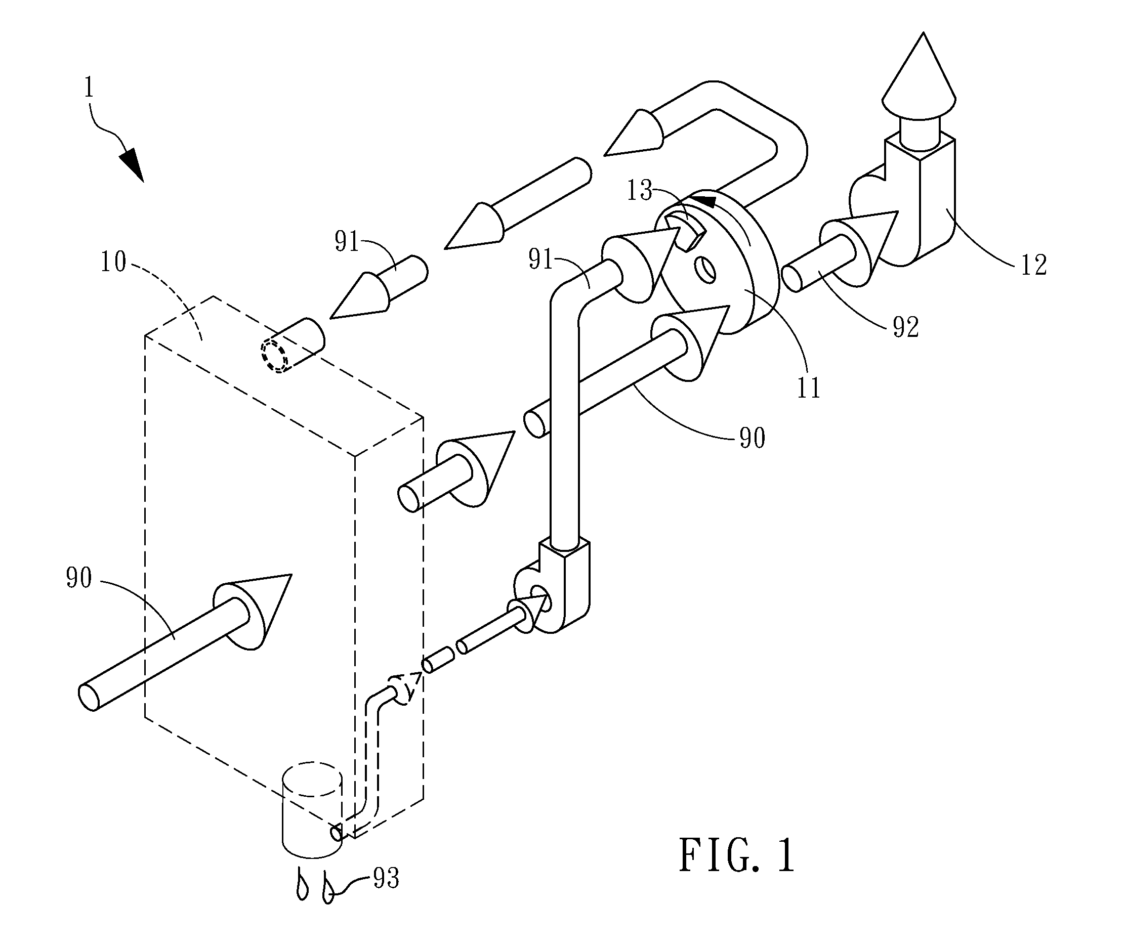 Low power consuming desorption apparatus and dehumidifier using the same