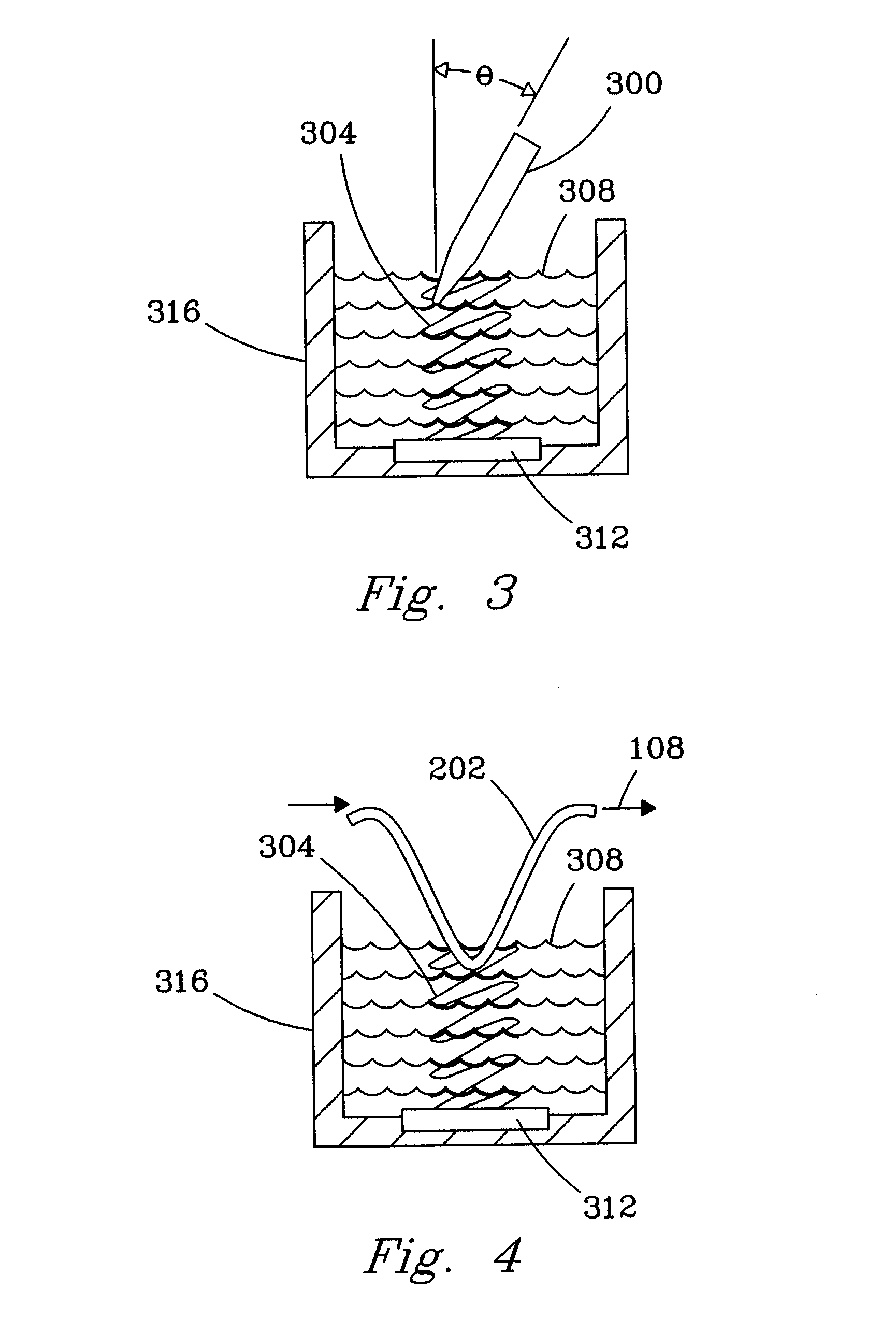 Apparatus and method for ultrasonic treatment of a liquid