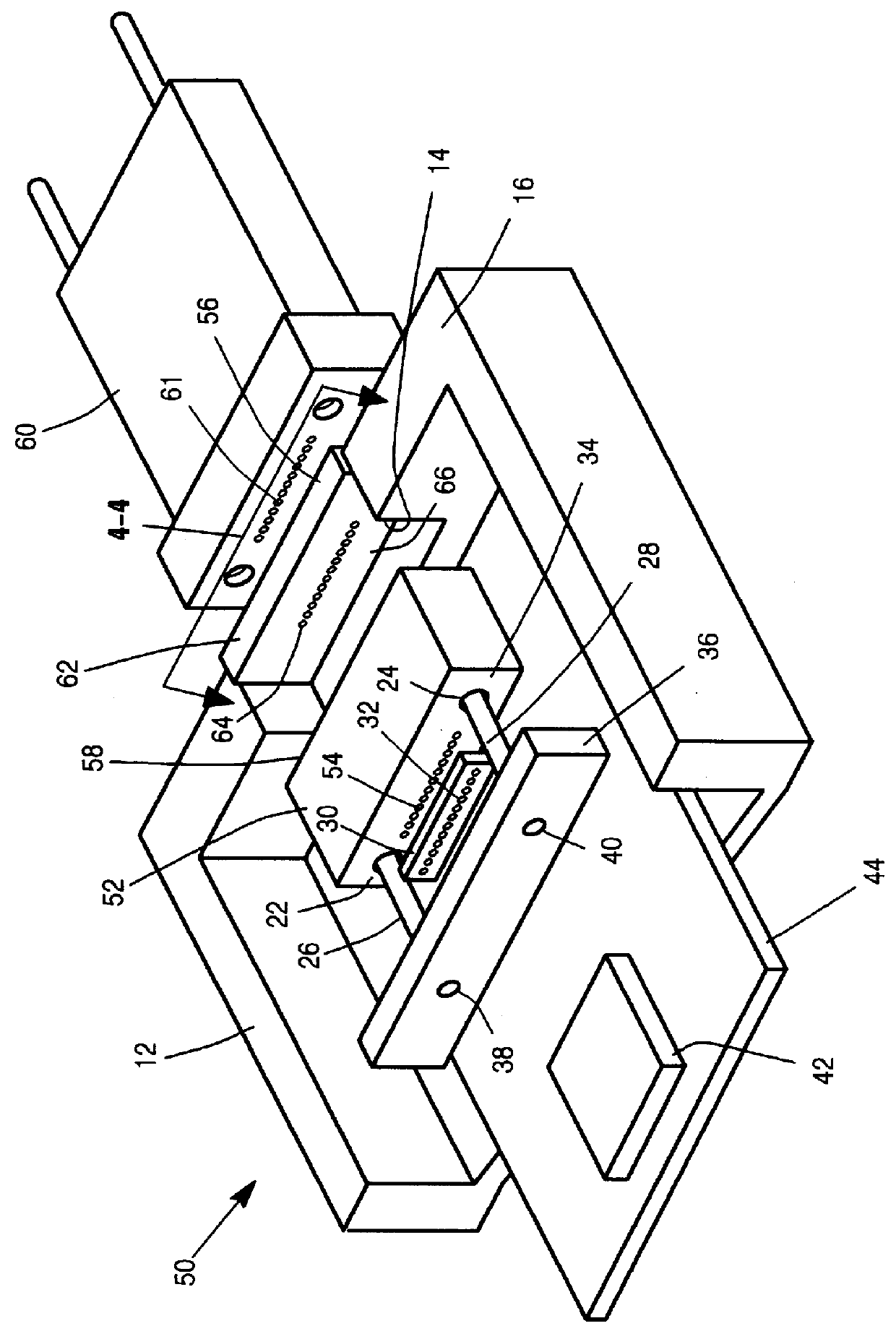 Vertical cavity surface emitting laser array packaging