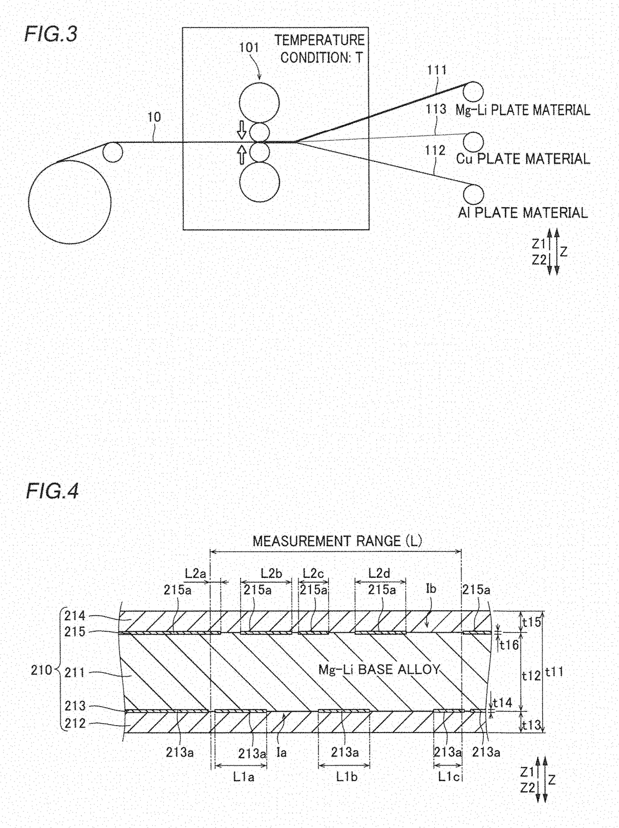 Clad material and electronic device housing