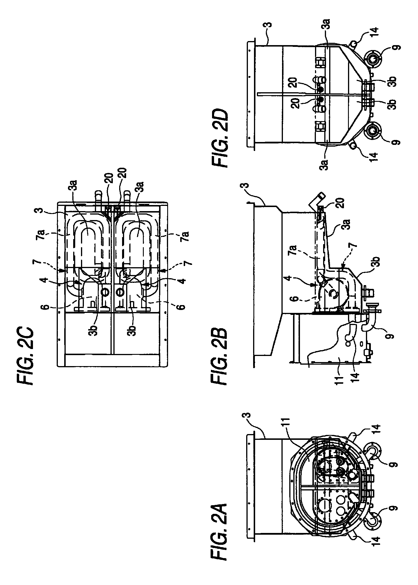 Pulse burner and liquid heating cooker