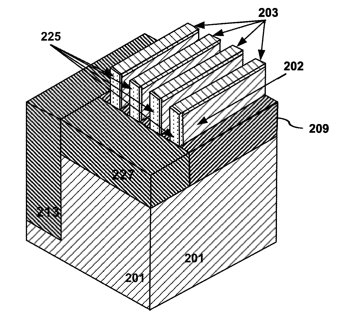 Method to prevent lateral epitaxial growth in semiconductor devices