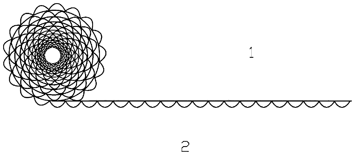 Protective pad for paper finished floor and preparation method thereof