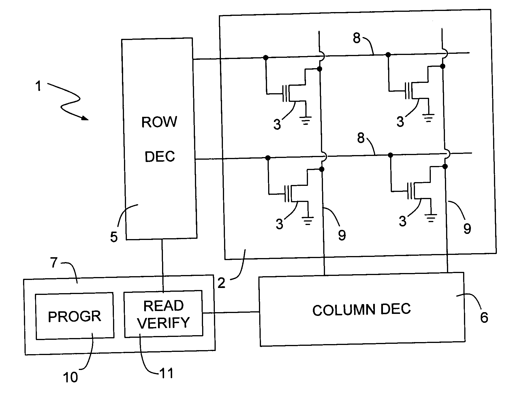 Read/verify circuit for multilevel memory cells with ramp read voltage, and read/verify method thereof