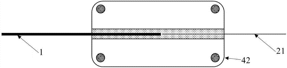 Realization method of a low-loss all-fiber high-pressure gas cavity system