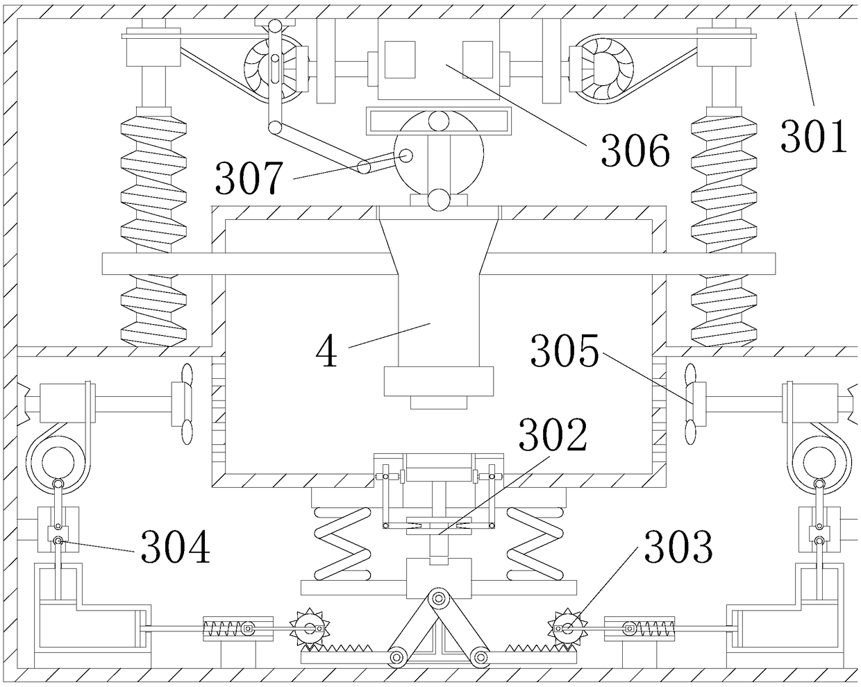 Blanking equipment for wheel core of toy wheel