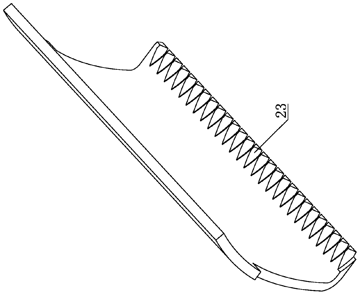 Combined drum chipper suitable for cutting thick blocks, thin sheets or strip-shaped wooden objects