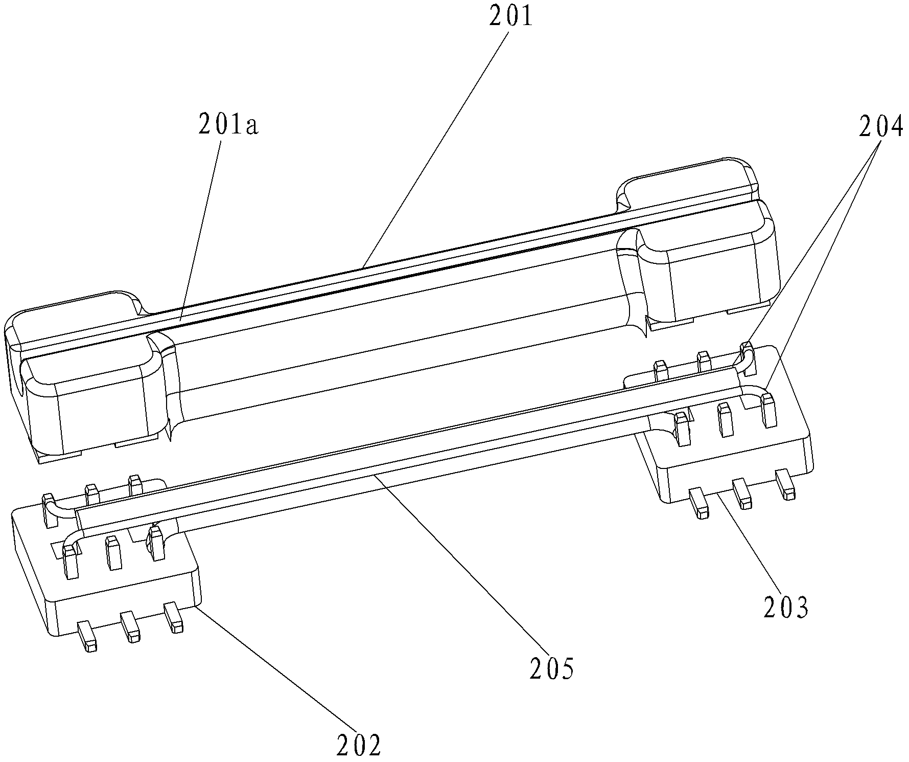 LED (Light-Emitting Diode) display device capable of realizing irregular installation