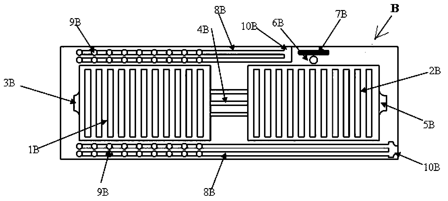 Self-heating laminated micro-channel reforming hydrogen production reactor