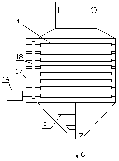 Insoluble sulfur continuous quenching device