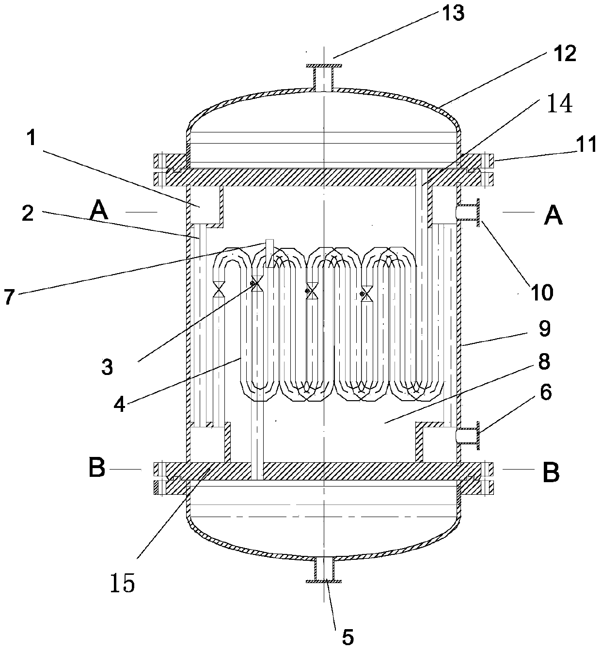 A multi-tube energy-saving heat accumulator