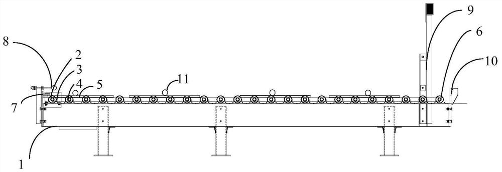 Automobile part machining automatic conveying device