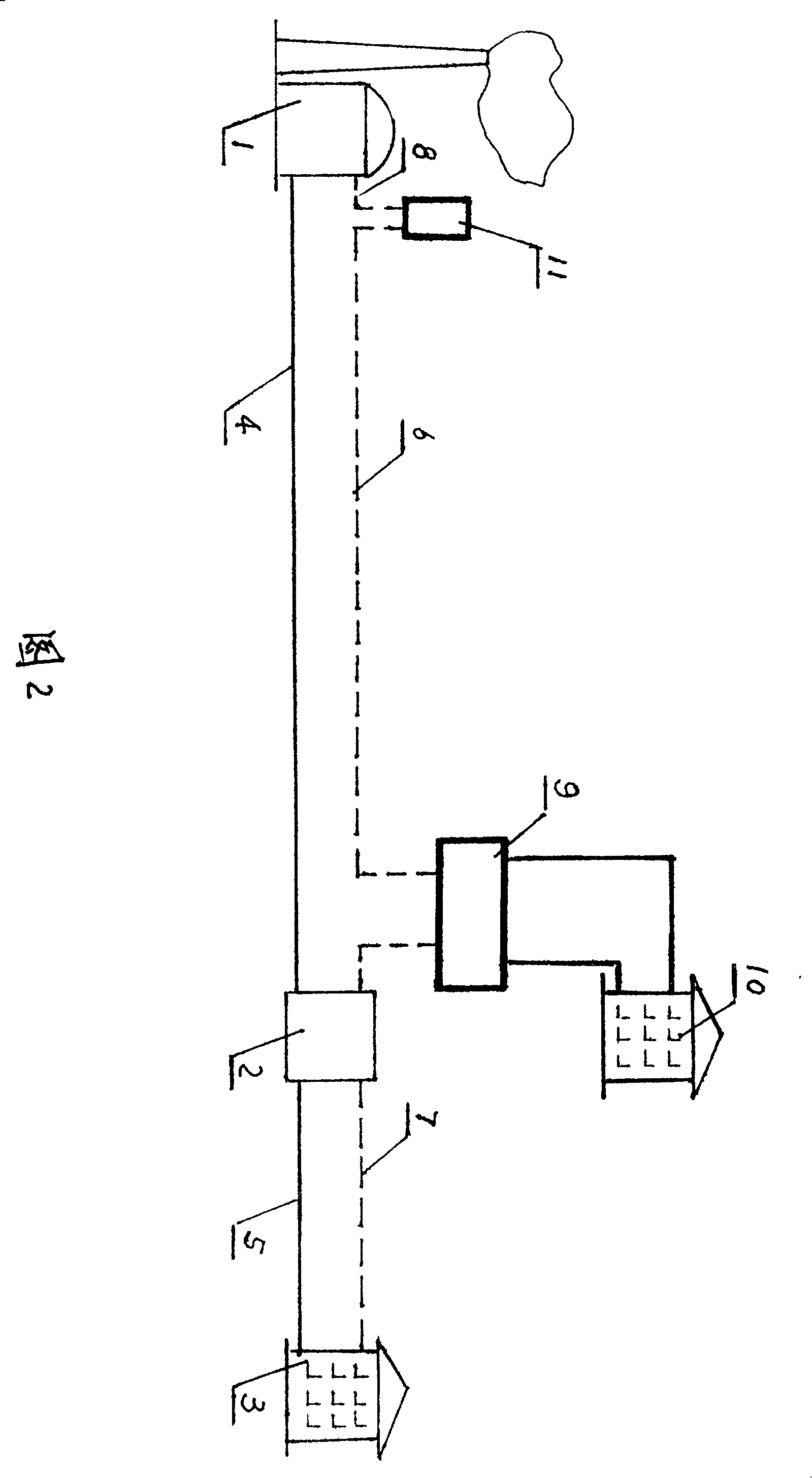 System and method for central heating using heat pump technical principle and its relative equipment