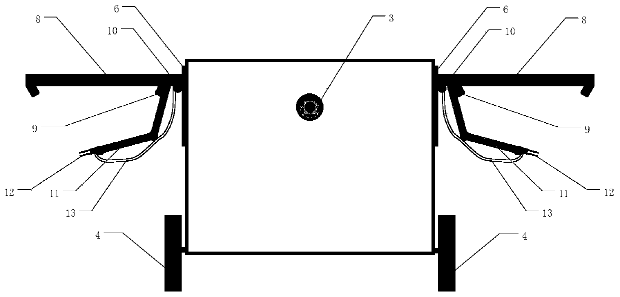 Tea picking machine based on image processing and working method