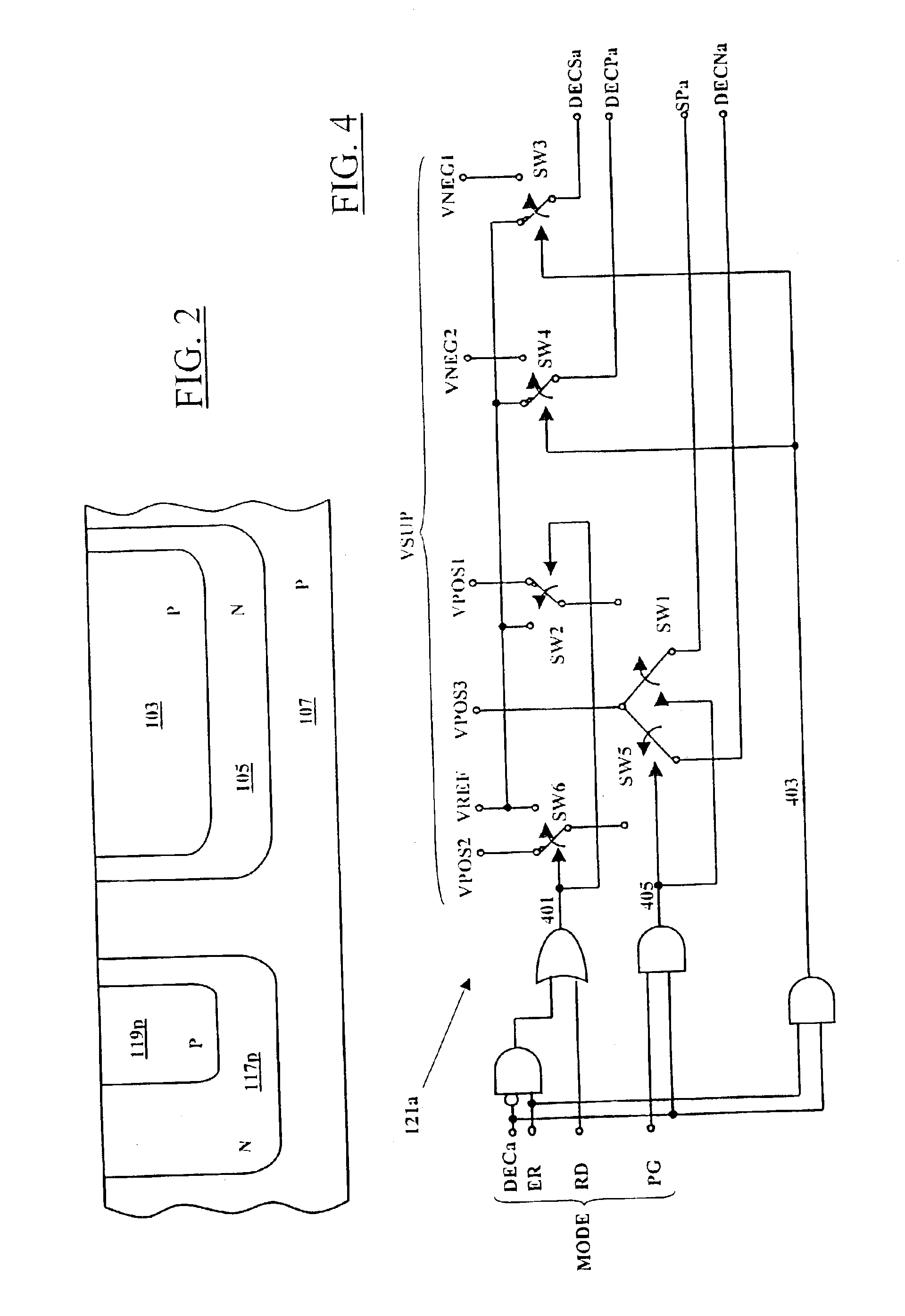Word line selector for a semiconductor memory