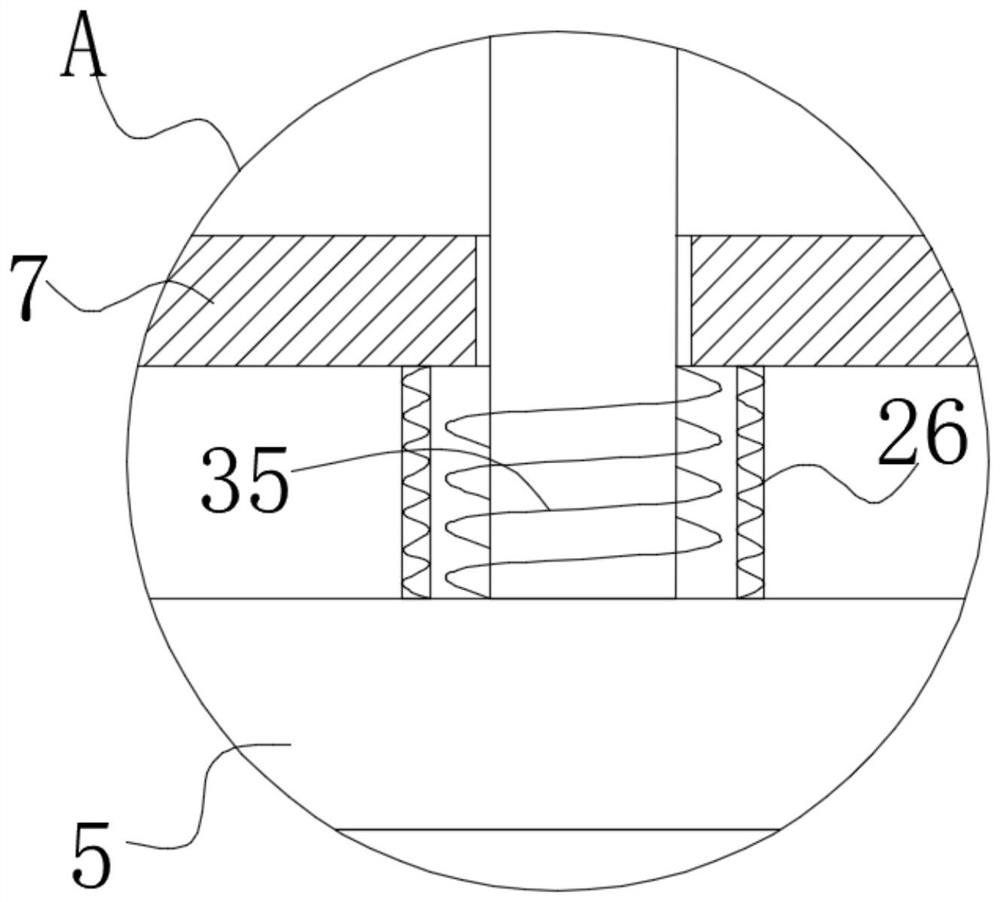 Pressing device on aluminum substrate production line