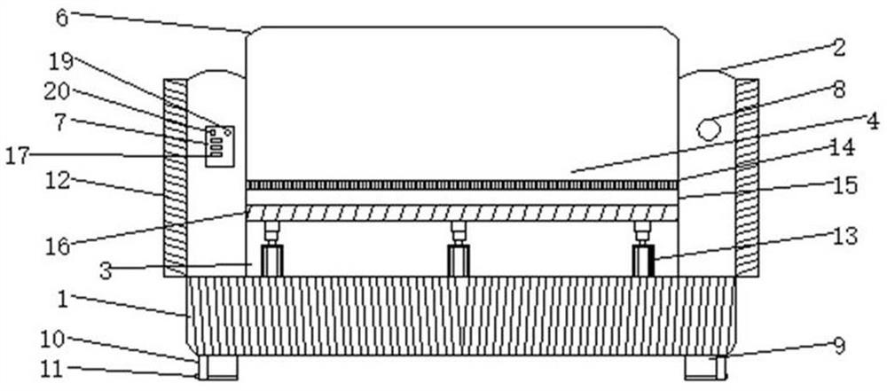 Adjustable modular sofa