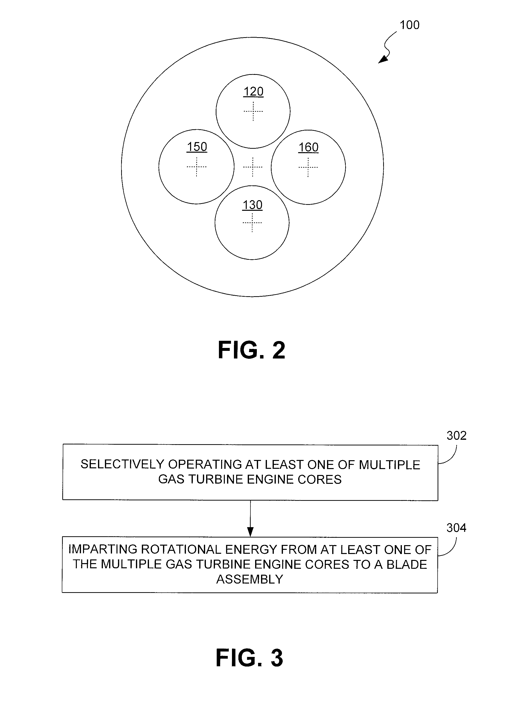 Gas Turbine Engine Systems and Related Methods Involving Multiple Gas Turbine Cores