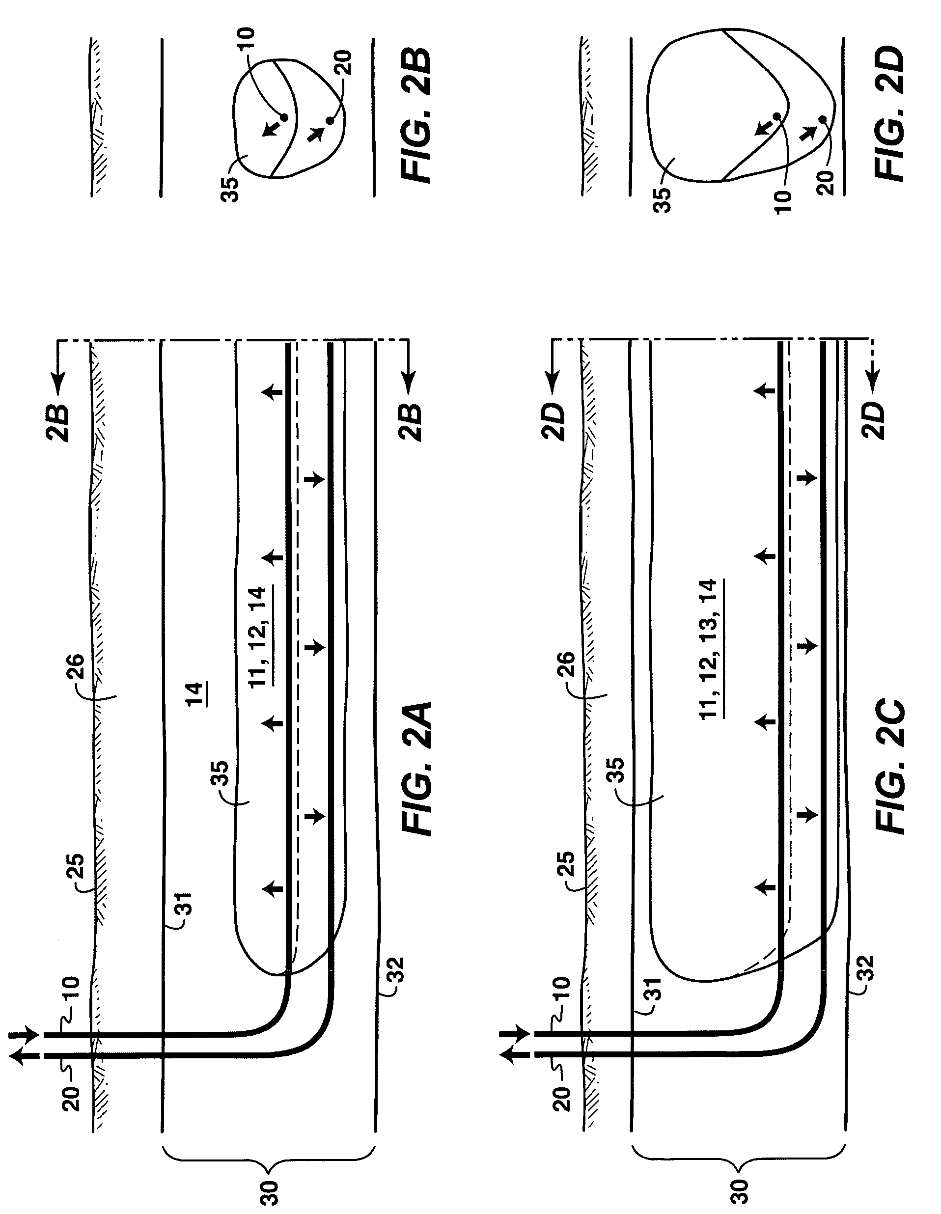 Process for in situ recovery of bitumen and heavy oil
