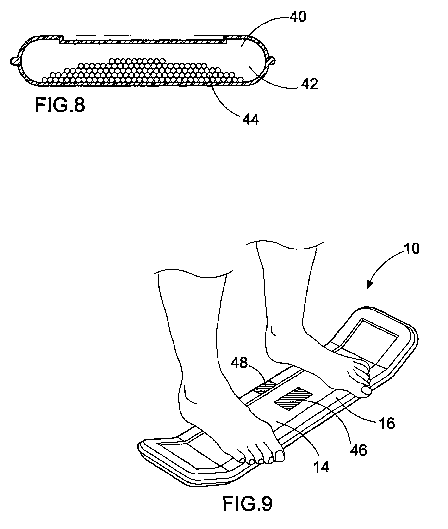 Practice device to enable children to simulate skateboarding