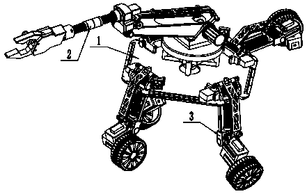 Movable type gripping robot