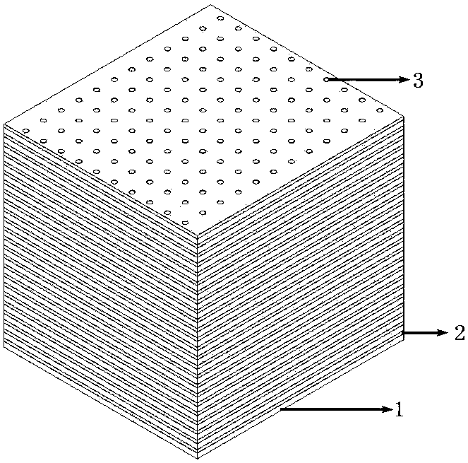 Ceramic matrix composite bolt prefabricated body-structure integrated design method