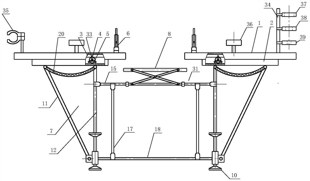 Submarine cable connection workbench