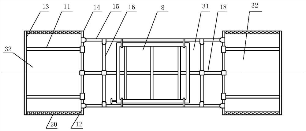 Submarine cable connection workbench