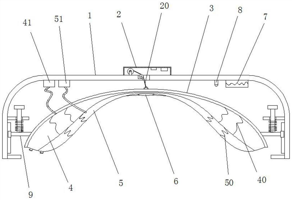 Postoperative anti-pressure protective nursing device for hepatobiliary surgery