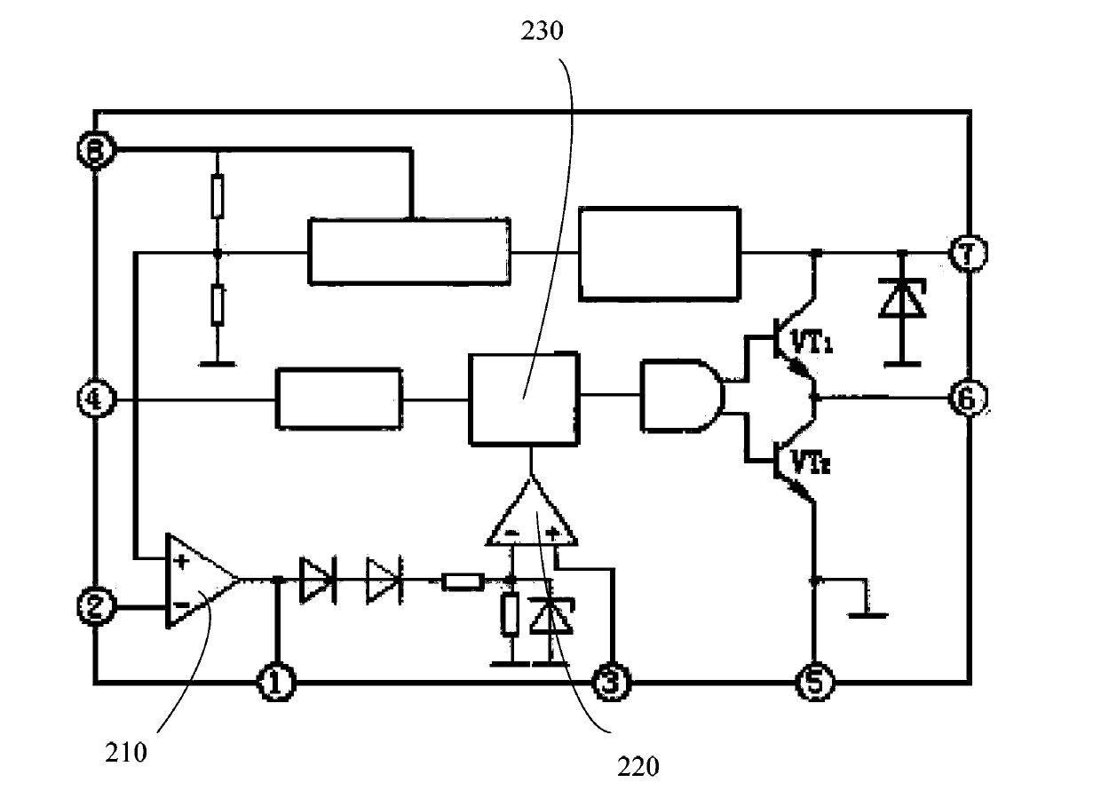 Switching power supply over-current protection circuit
