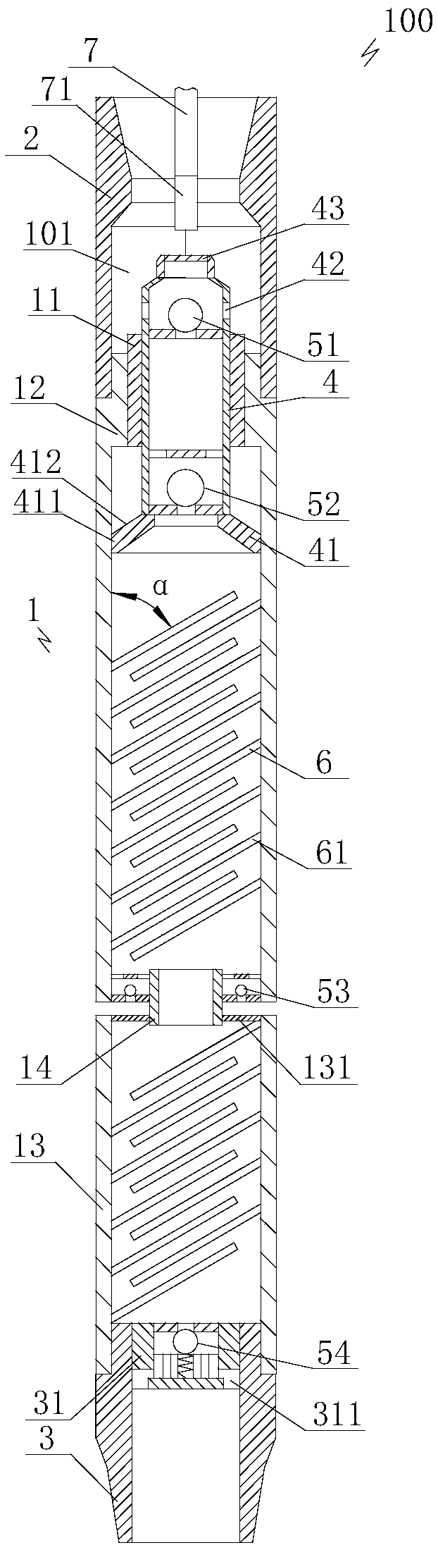 Super-hydrophobic downhole oil-water separator and its injection-production string in the same well