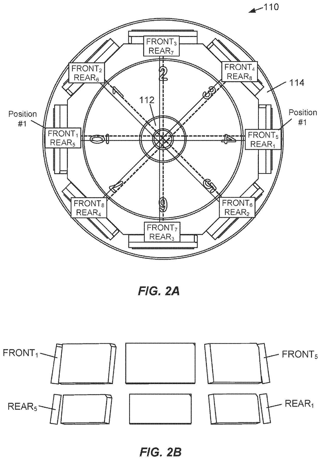 Compact high density rotary optical filter wheel assemblies