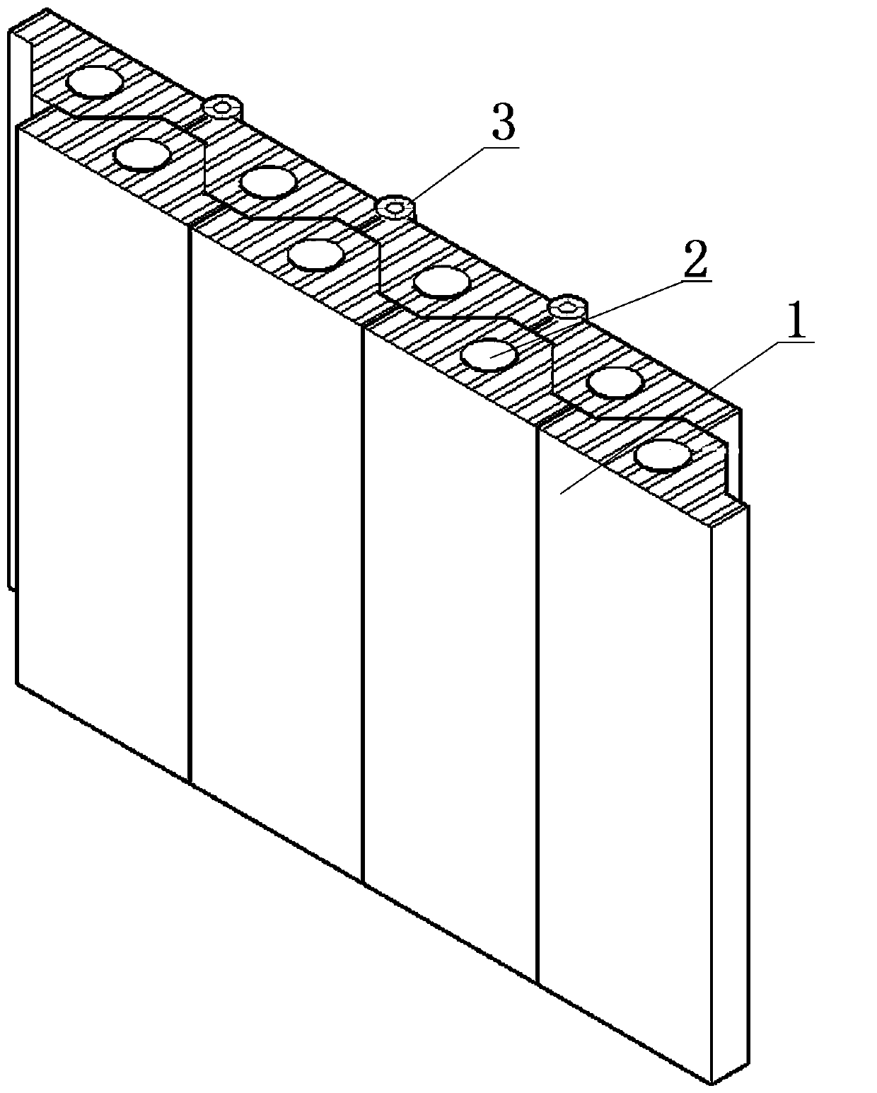 Special-shaped precast pile zipper type supporting structure and construction method thereof