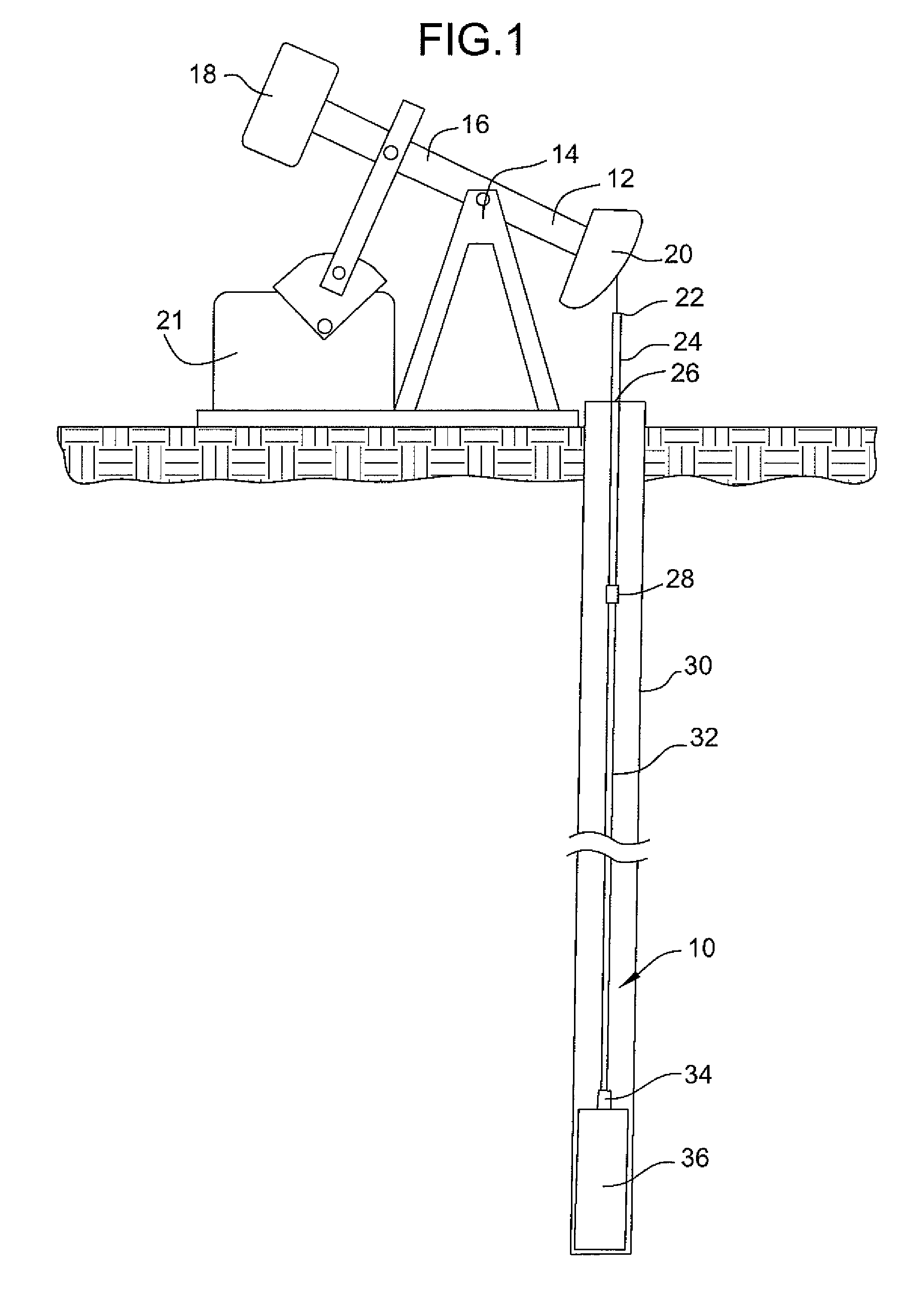 Spooling arrangement for continuous composite sucker rod