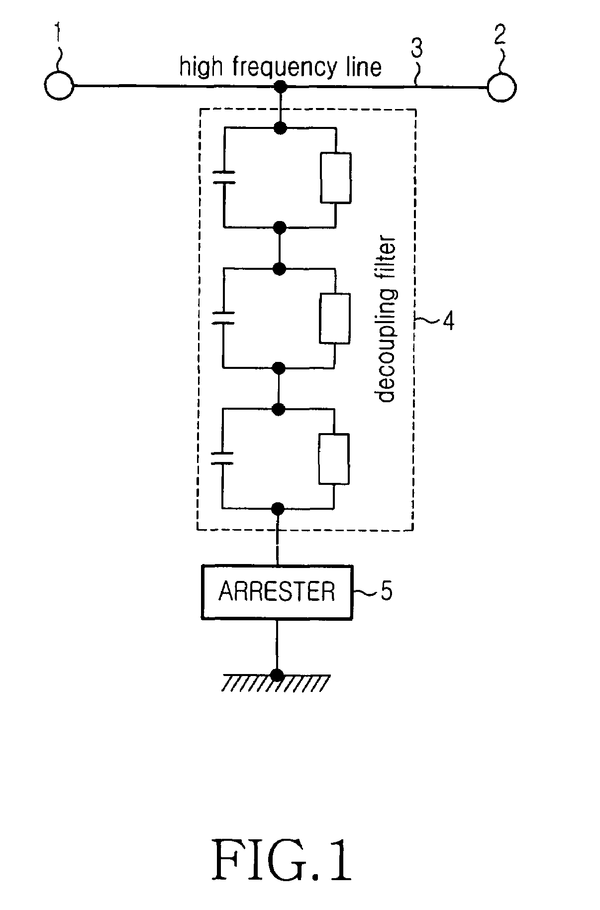 Surge protection device and method