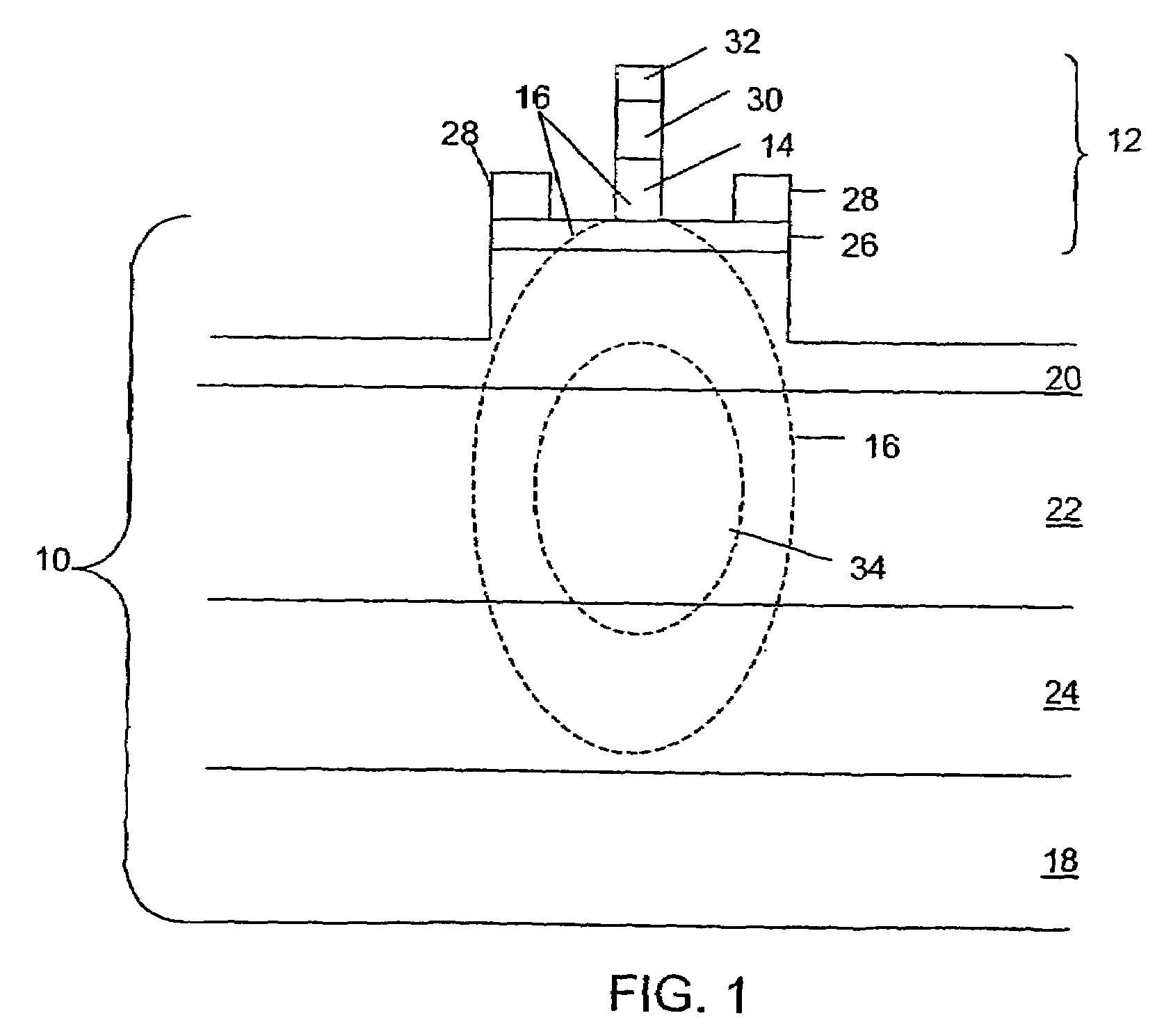 Peripheral coupled traveling wave electro-absorption modulator