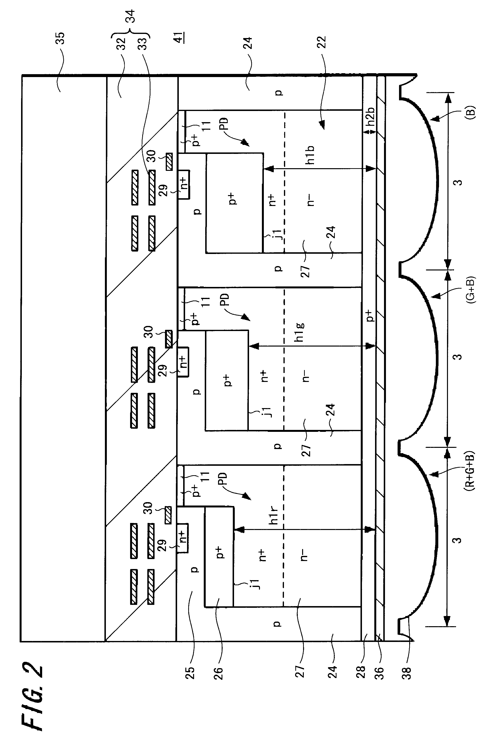 Solid-state imaging device, camera module and electronic equipment module