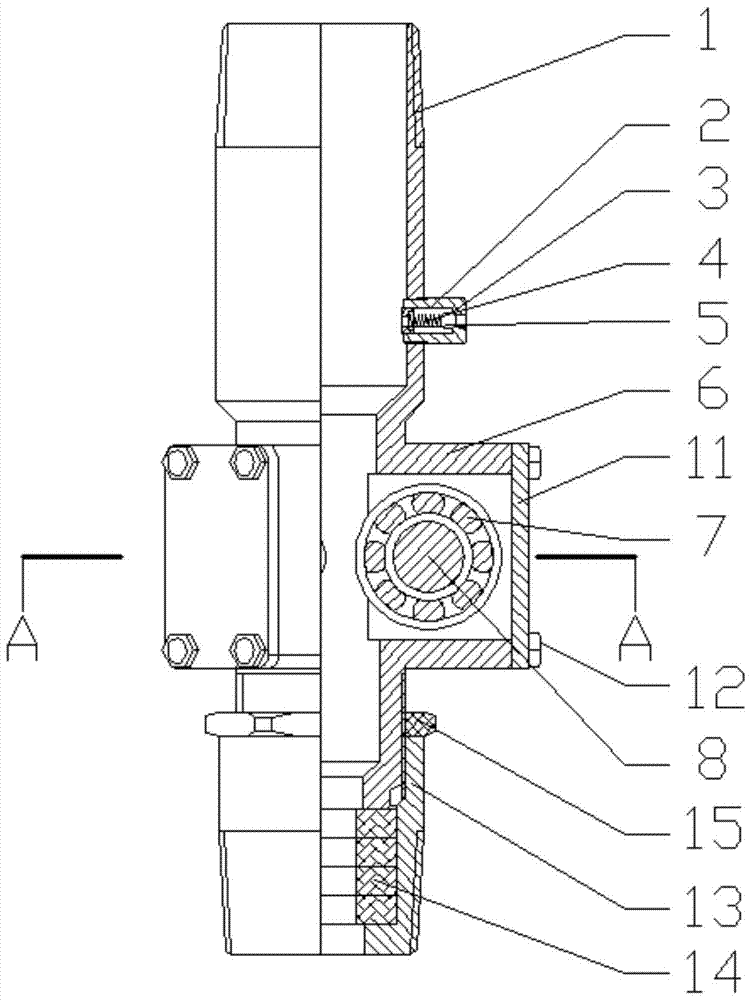 A forced uprighting lubricating and sealing device for well polished rods of pumping units