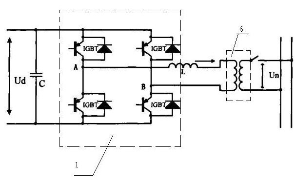Photovoltaic power generation single phase grid-connected inverter