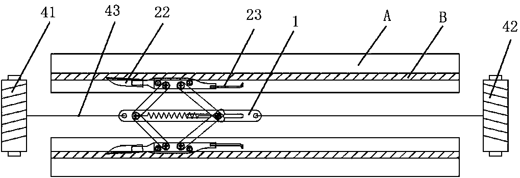 A method for quickly replacing rubber waterproof belts of bridge expansion joints