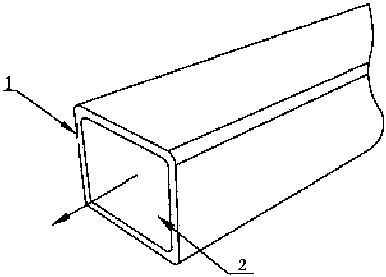 Railway sleeper made of composite materials and manufacturing method thereof