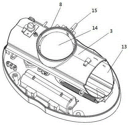 Automatic ball launching device interacting with pet