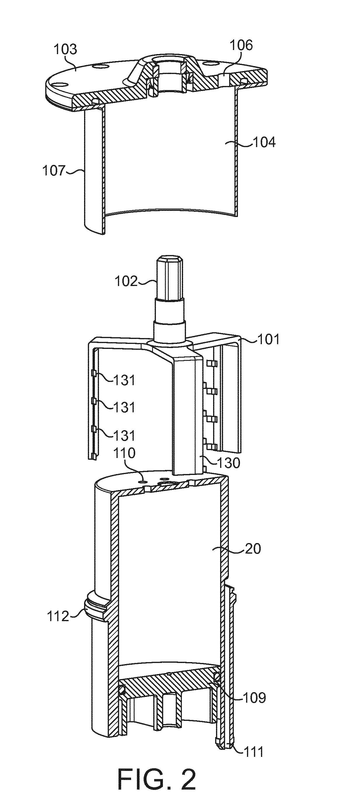 Device and method for preparing cooled or frozen products